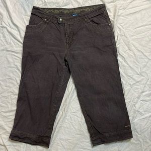 KAVU hemp/cotton blend crop pants